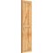 Ekena Millwork Framed Board-n-Batten Shutters w/Z-Bar, Rough Sawn Western Red Cedar, 16 1/8W x 59H, PR RBF06Z16X059RWR - alternate 3